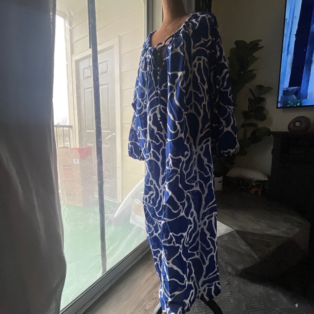 H&M Plus size maxi dress with side splits